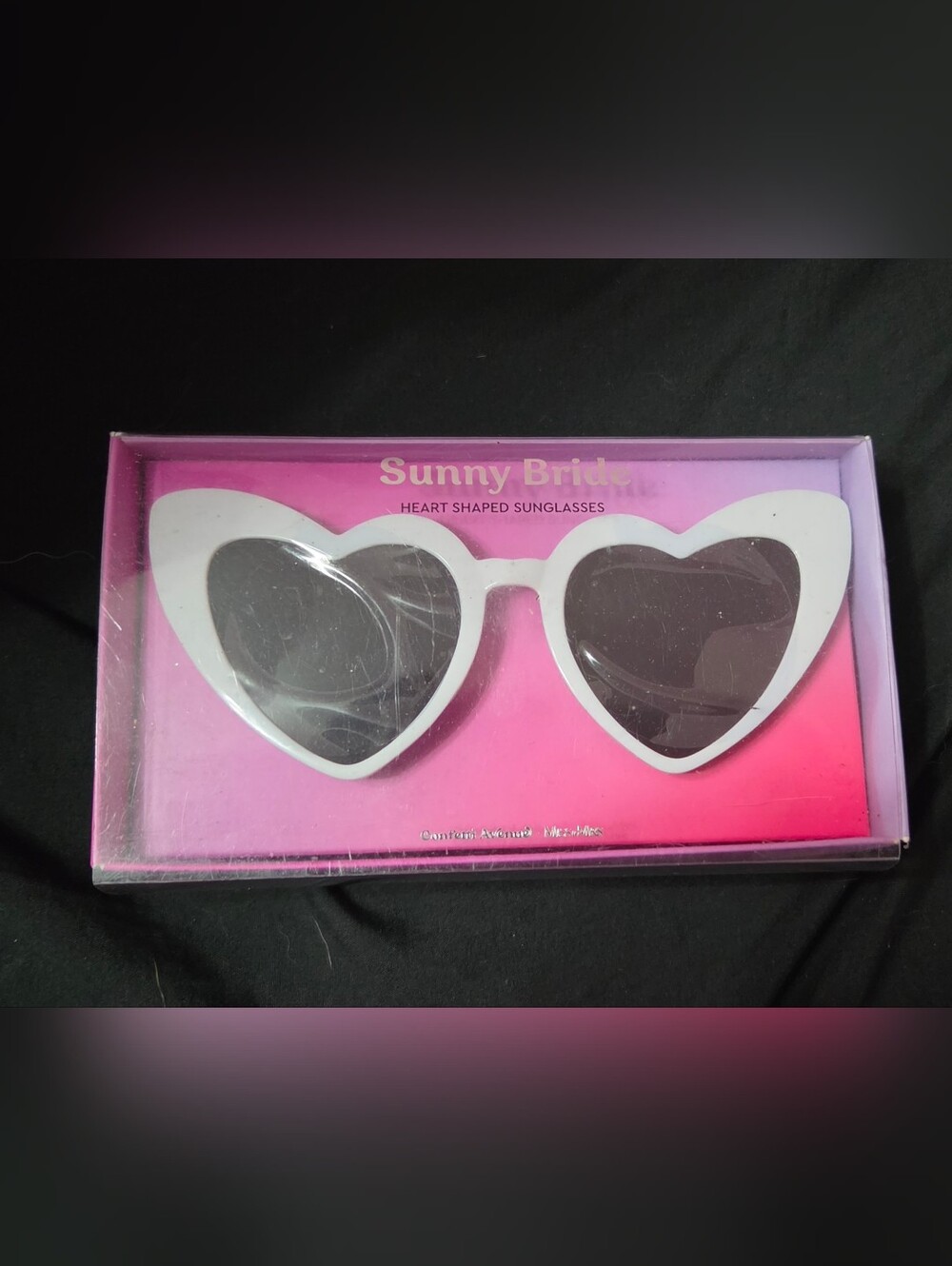 Bridal Heart-Shaped Sunglasses